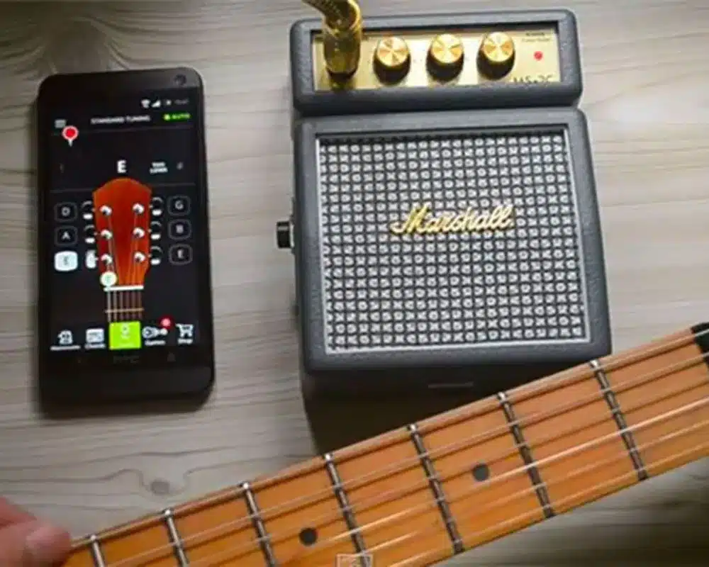 Application d'accordage de guitare