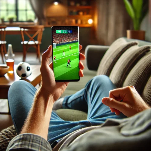 football sur votre téléphone