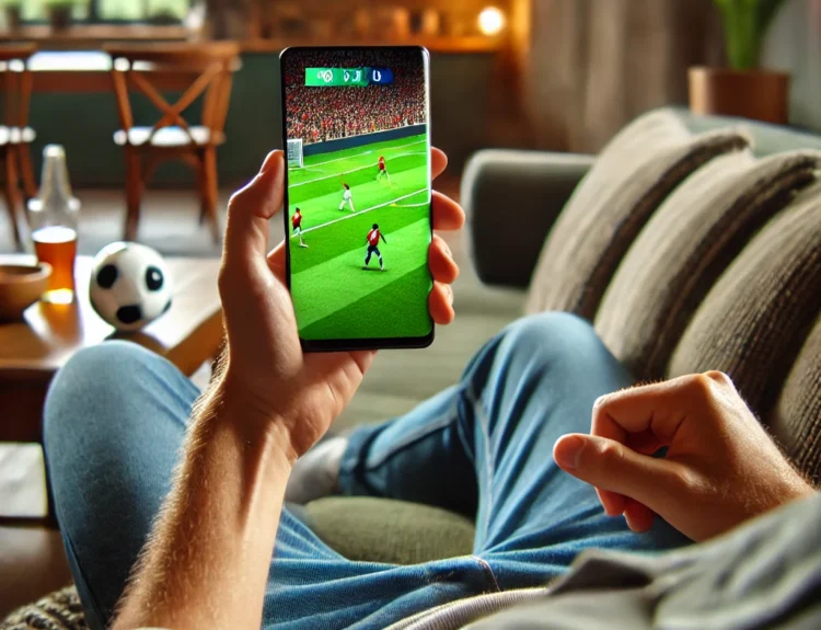 football sur votre téléphone