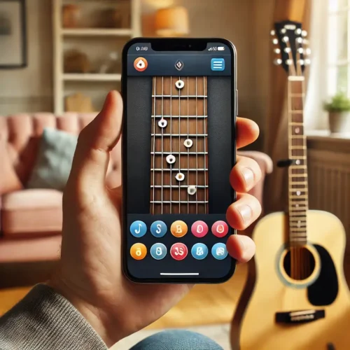 jouer de la guitare