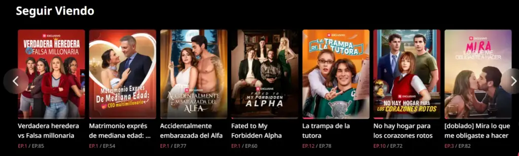 applications de mini-séries
